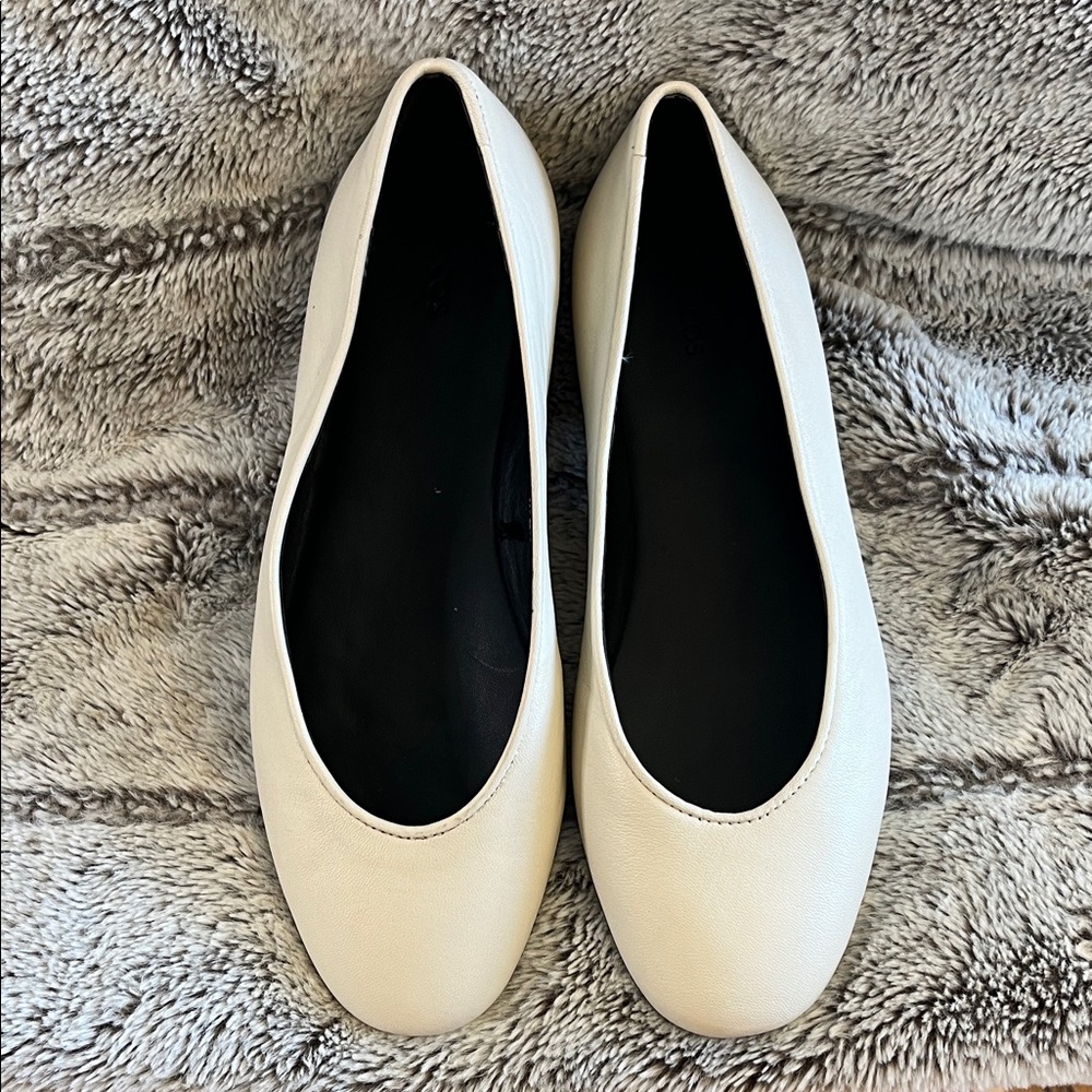COS Cream Women's Flats